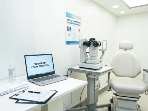 Mobile vision screening program